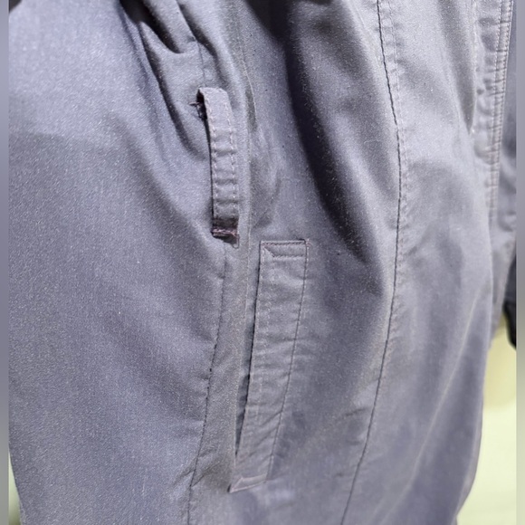 Vintage 80s L.L. Bean Goose Down Long Parka Purple Rare Freeport Maine tag XL - Picture 4 of 6